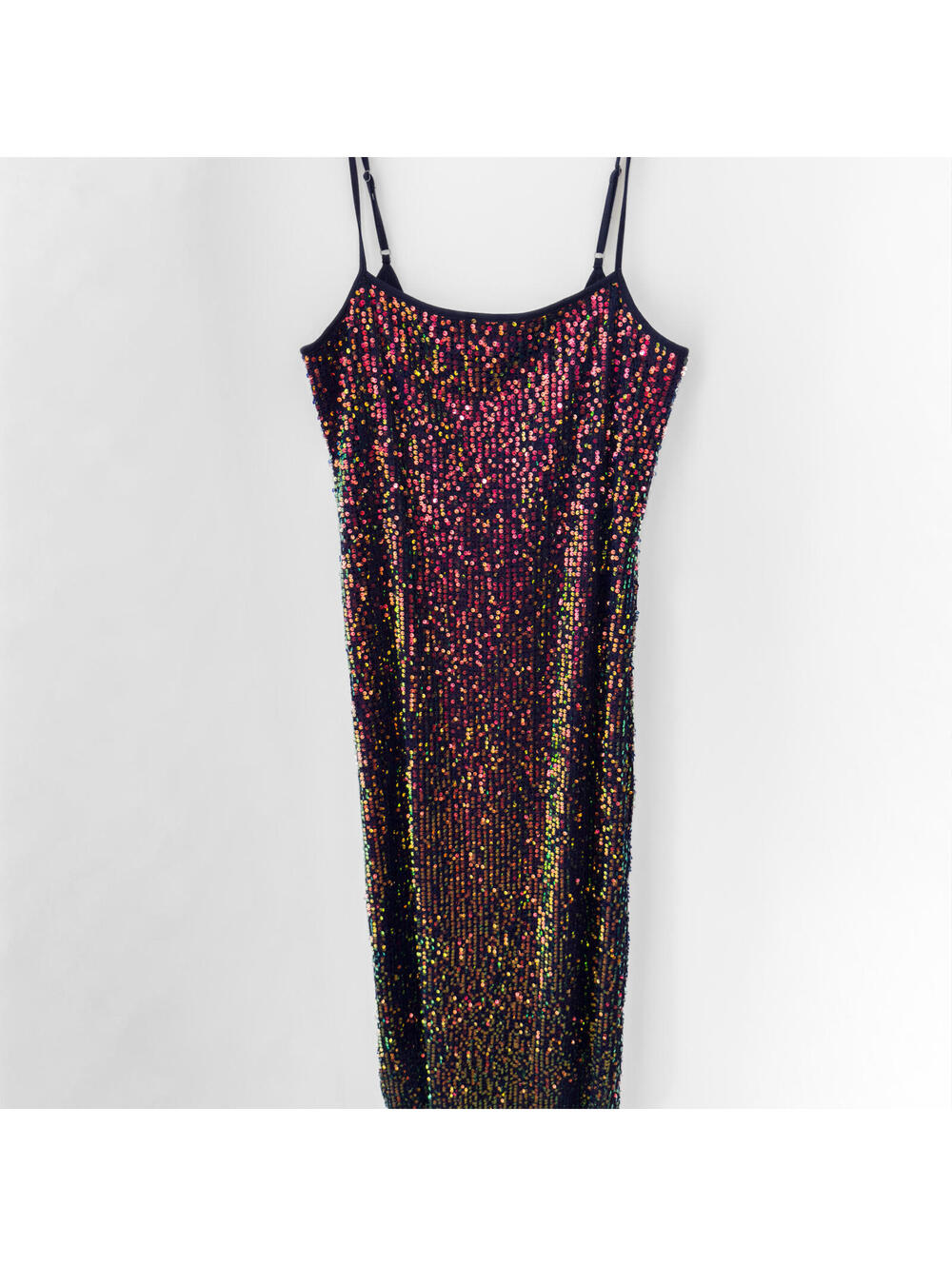 NWT Wild Fable Purple Iridescent Sequin Midi Sleeveless Dress Size XXL